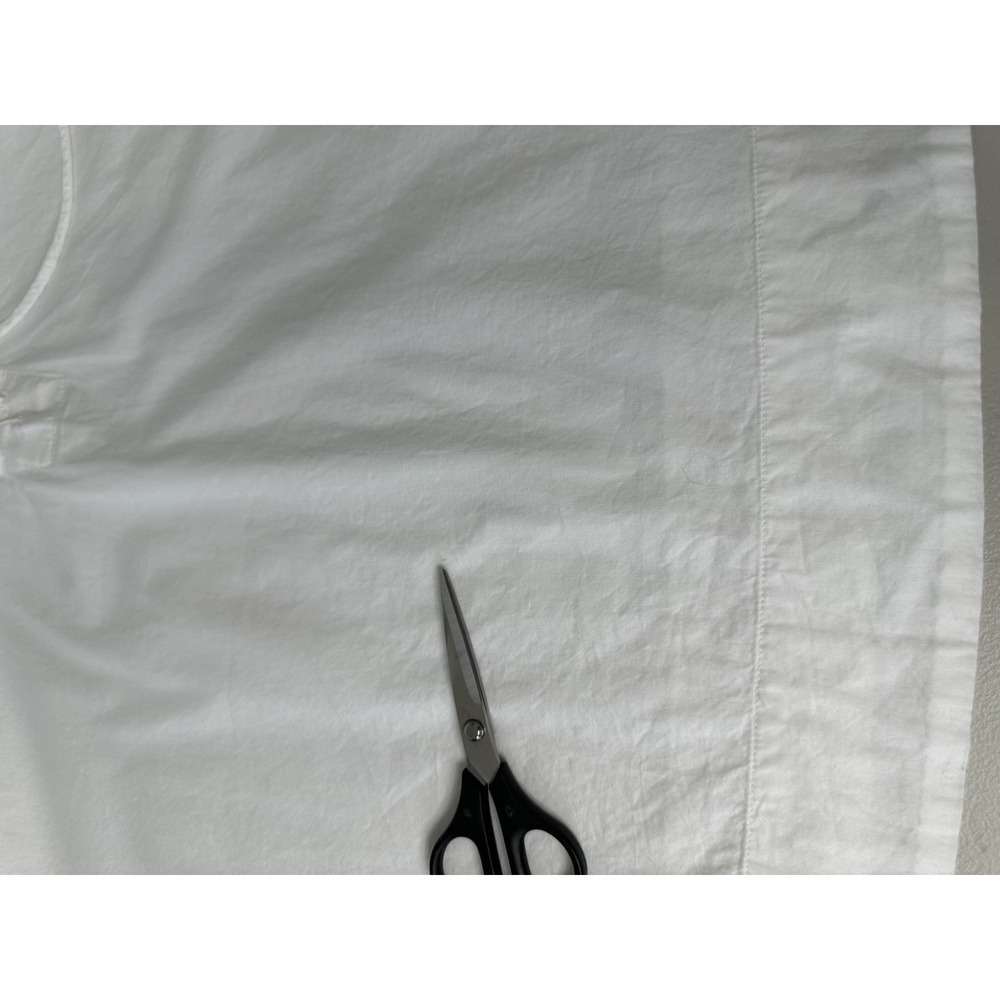 Old Navy Lace Up Popover Shirt Size 2X White - Picture 9 of 11
